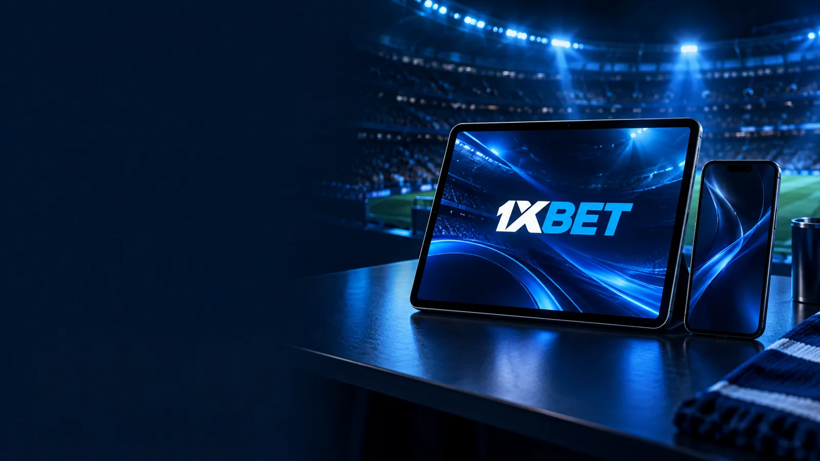 Branded na ilustrasyon ng 1XBET