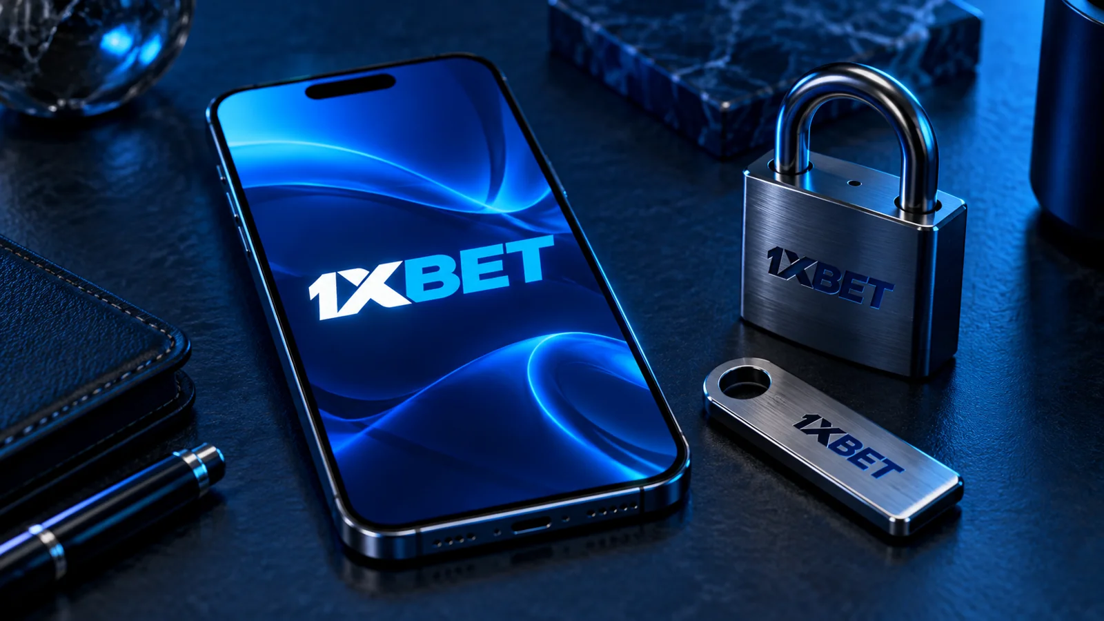 Branded na ilustrasyon ng 1XBET